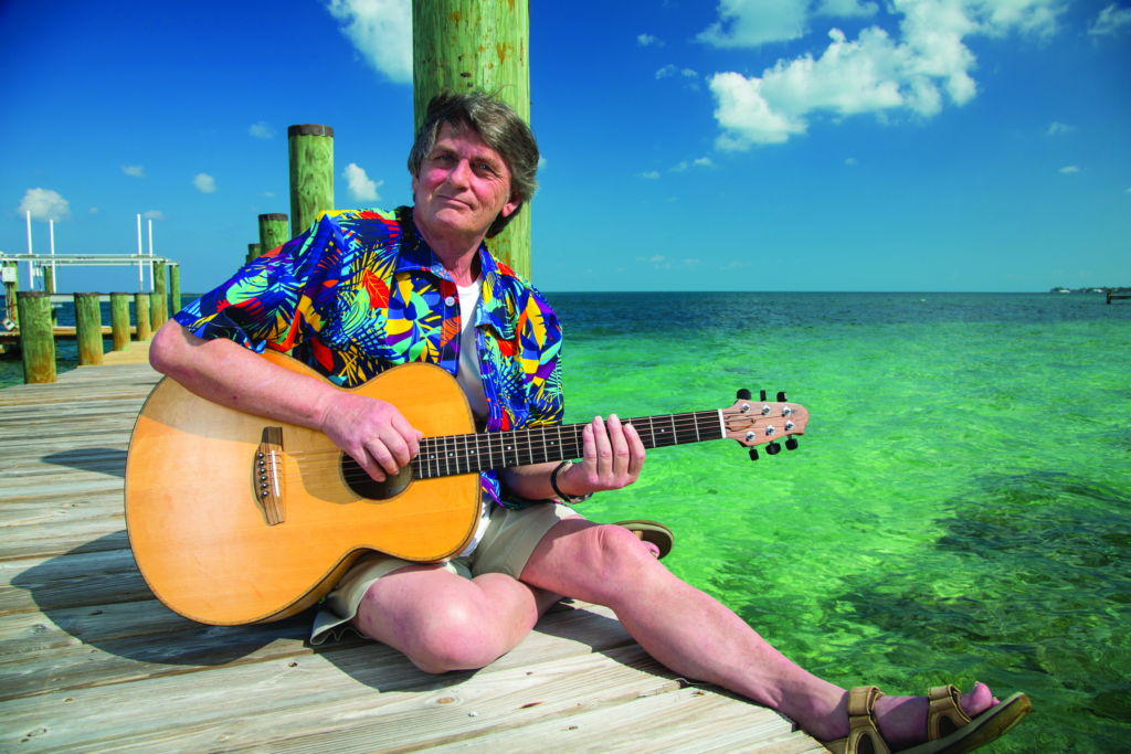 Mike Oldfield in the Bahamas